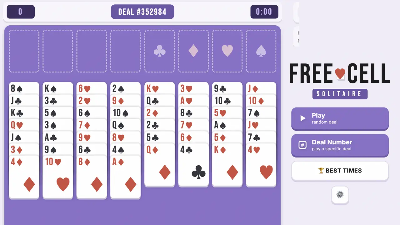 FreeCell Solitaire
